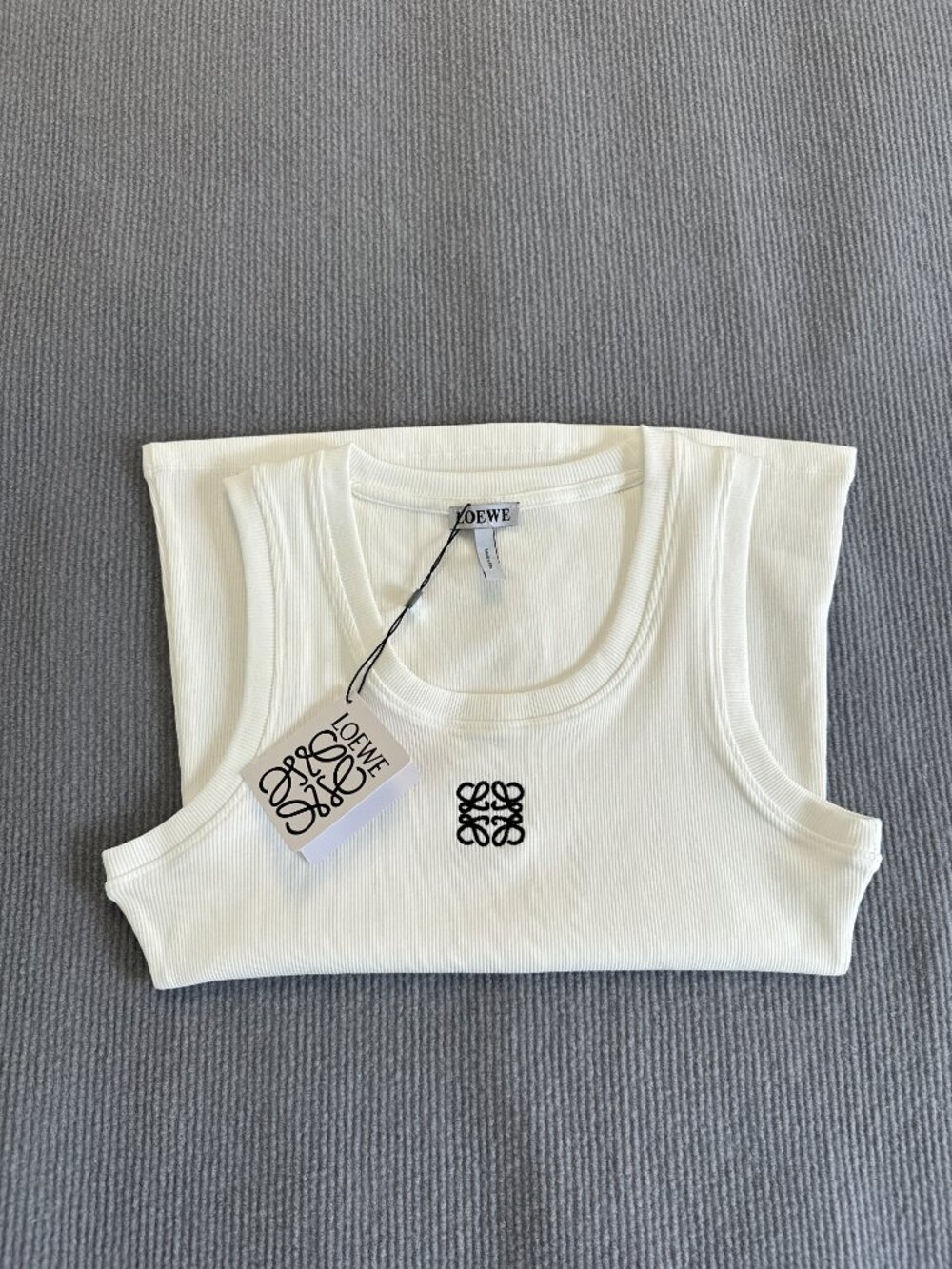 Loewe Women's White Tank Top M - Picture 4 of 5